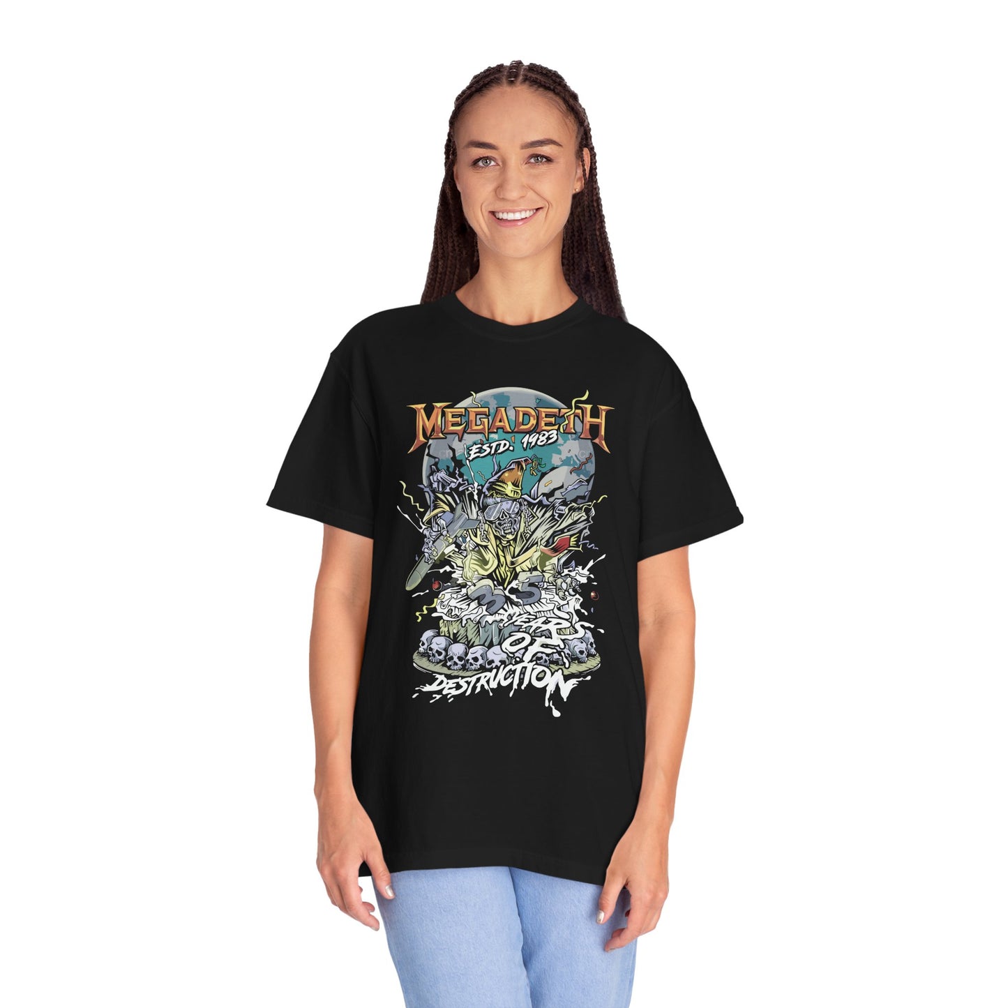 Megadeth Inspired Unisex T-Shirt, Band Merchandise, Music Lover Gift, Casual Wear, Concert Outfit, Halloween Costume
