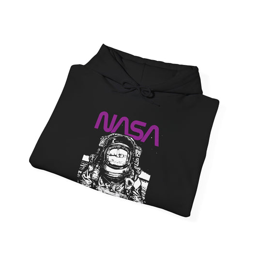 NASA Astronaut Hoodie, Unisex Space Sweatshirt, Cozy Gift for Space Lovers, Cool Casual Wear, Astronomy Enthusiast Apparel