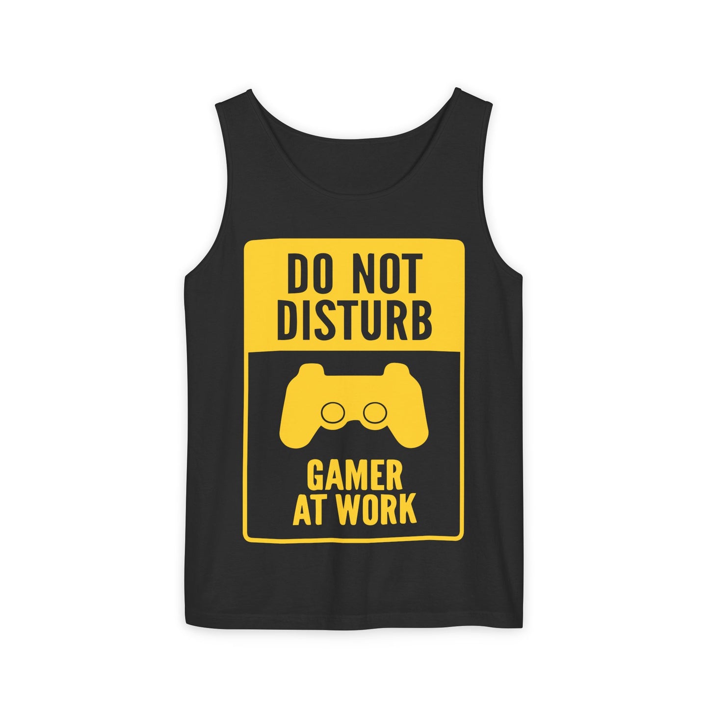 Do Not Disturb Gamer Tank Top | Gamer Gift, Unisex Tank, Gaming Apparel, Birthday Gift, Relaxed Fit, Gamer at Work