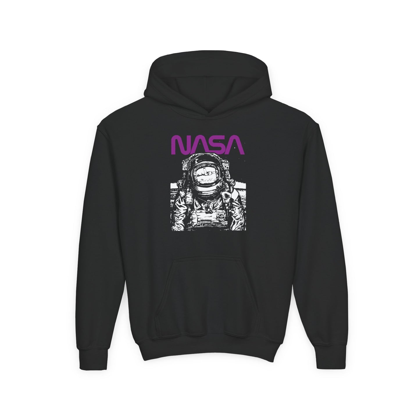 NASA Astronaut Youth Hoodie, Cool Space Sweatshirt, Gift for Kids, Birthday, Cosmic Fashion, Astronomy Lovers