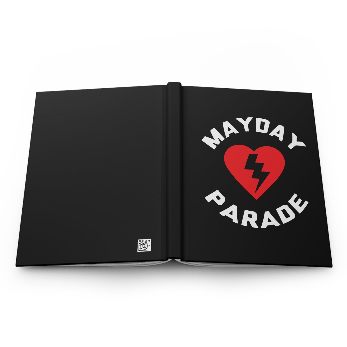 Mayday Parade Hardcover Journal - Creative Writing, Personalized Gift, Music Journal, Band Merchandise, Note-taking