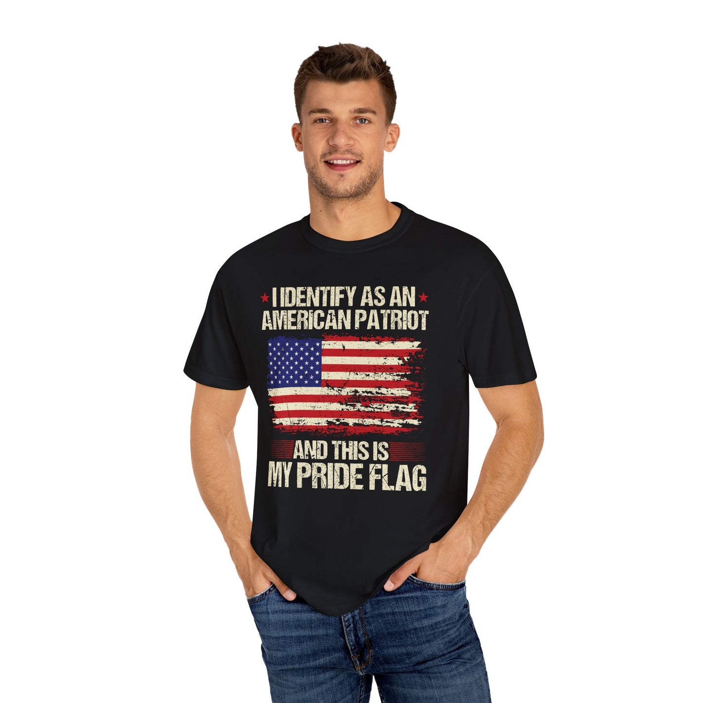 Patriotic Graphic Tee, Unisex T-Shirt, American Pride Shirt, July 4th Outfit, Independence Day Apparel, Gift for Veterans