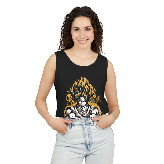 Unisex Dragon Ball Z Tank Top, Anime Apparel, Summer Top, Gift for Fans, Gym Wear, Beach Outfit, Festival Clothing