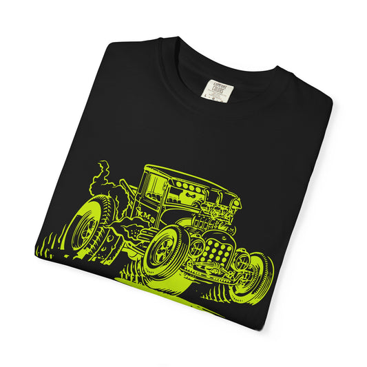 Vintage Hot Rod Graphic Tee, Unisex T-Shirt for Car Lovers, Retro Car Enthusiast Shirt, Gift for Motorheads, Perfect for Casual Outings