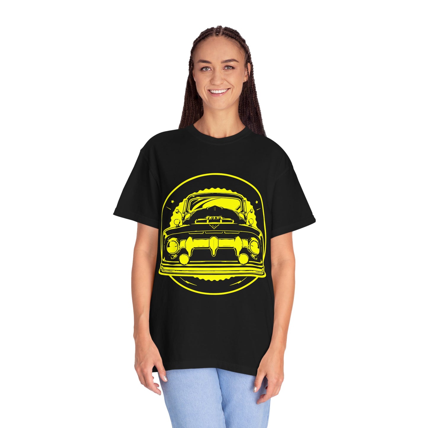 Retro Car Graphic Unisex T-Shirt, Vintage Vehicle Tee, Gift for Car Lovers, Casual Wear, Street Style