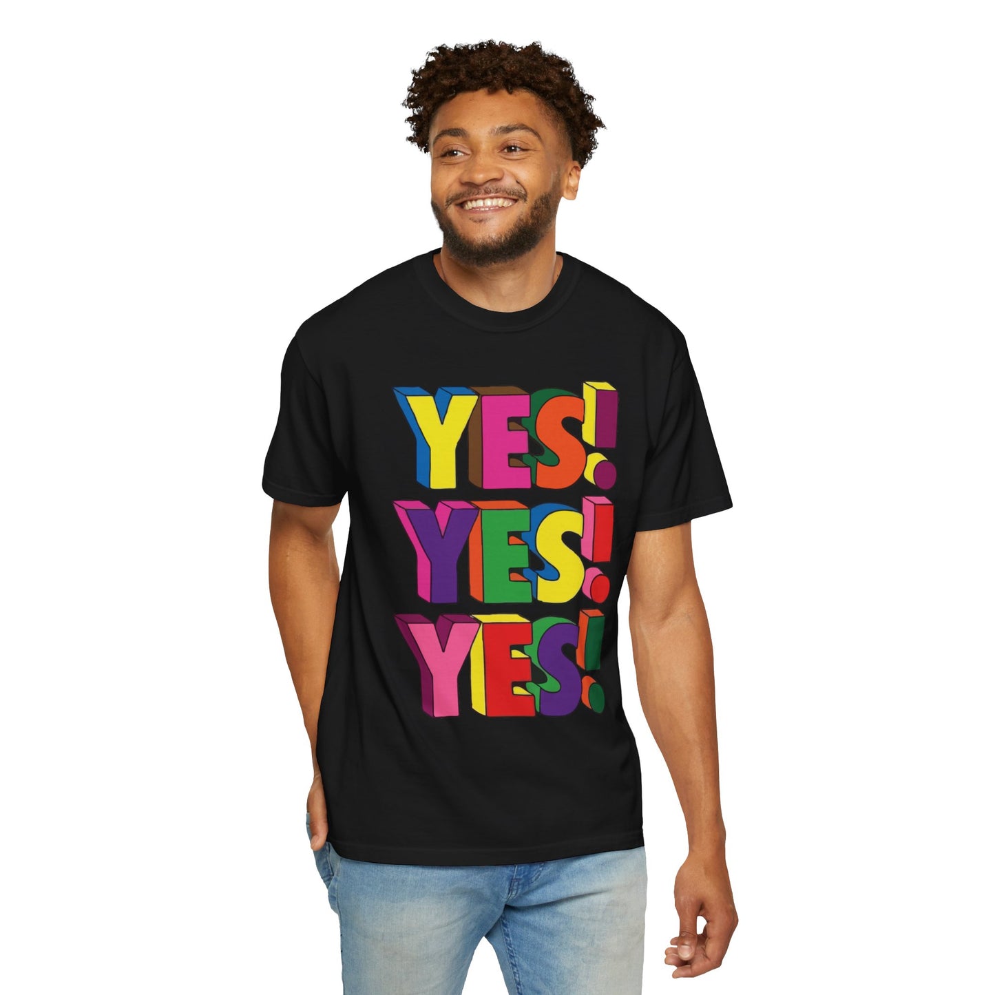 Colorful Affirmation Unisex T-Shirt, Positive Message Tee, Casual Wear, Gift for Friends, Birthday, Self-Care, Motivation