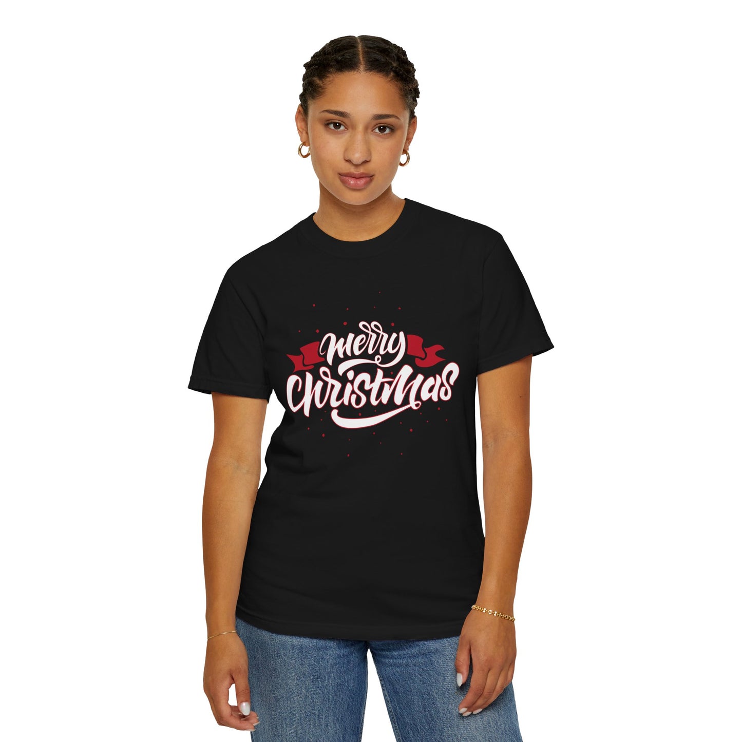 Merry Christmas Unisex T-Shirt, Holiday Shirt, Gift for Him/Her, Festive Apparel, Christmas Party Tee, Cozy Winter Wear