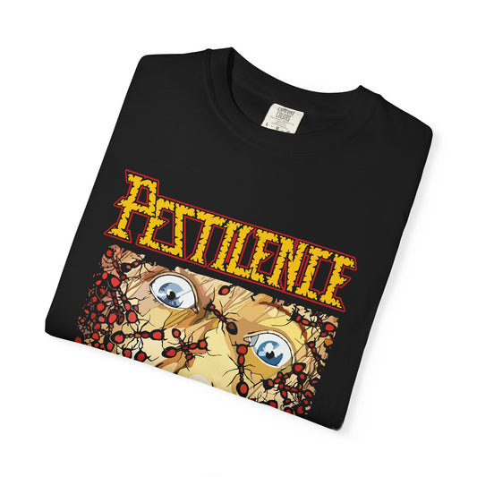 Pestilence Graphic T-Shirt, Unisex Band Tee, Vintage-style T-shirt, Perfect for Concerts, Halloween Wear, Gifts for Music Lovers