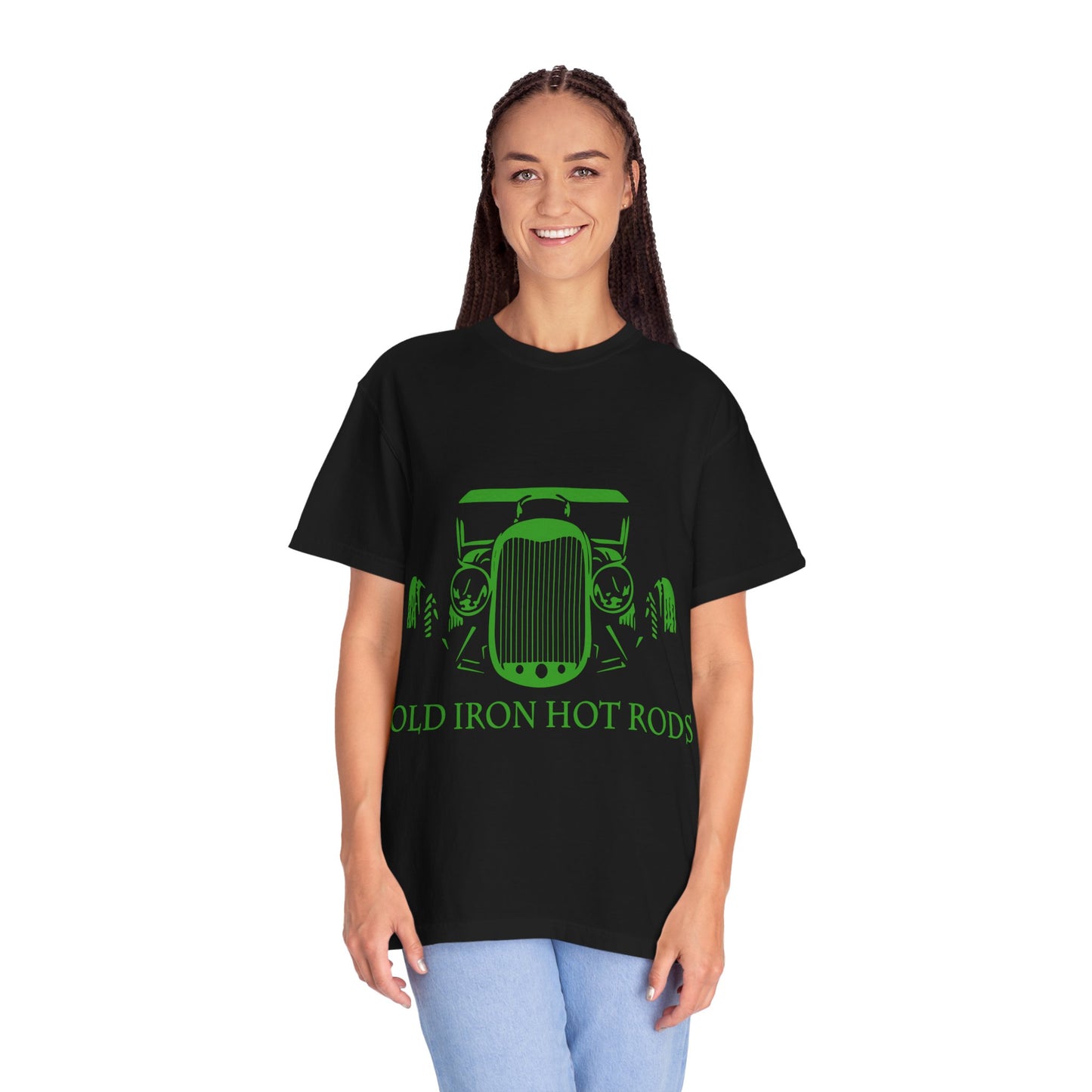 Vintage Car Enthusiast T-Shirt - Old Iron Hot Rods, Unisex Tee, Classic Car Gift, Automotive Apparel, Car Show Outfit, Retro Style
