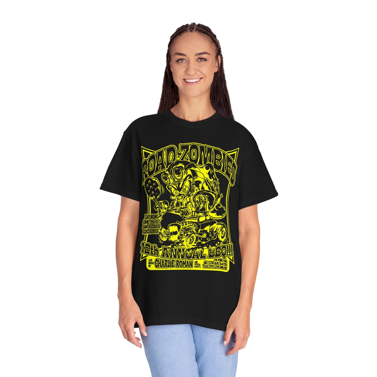 Vibrant Graphic Tee for Fun Lovers, Stylish Unisex T-Shirt, Casual Streetwear, Music Festival Shirt, Unique Gift Idea