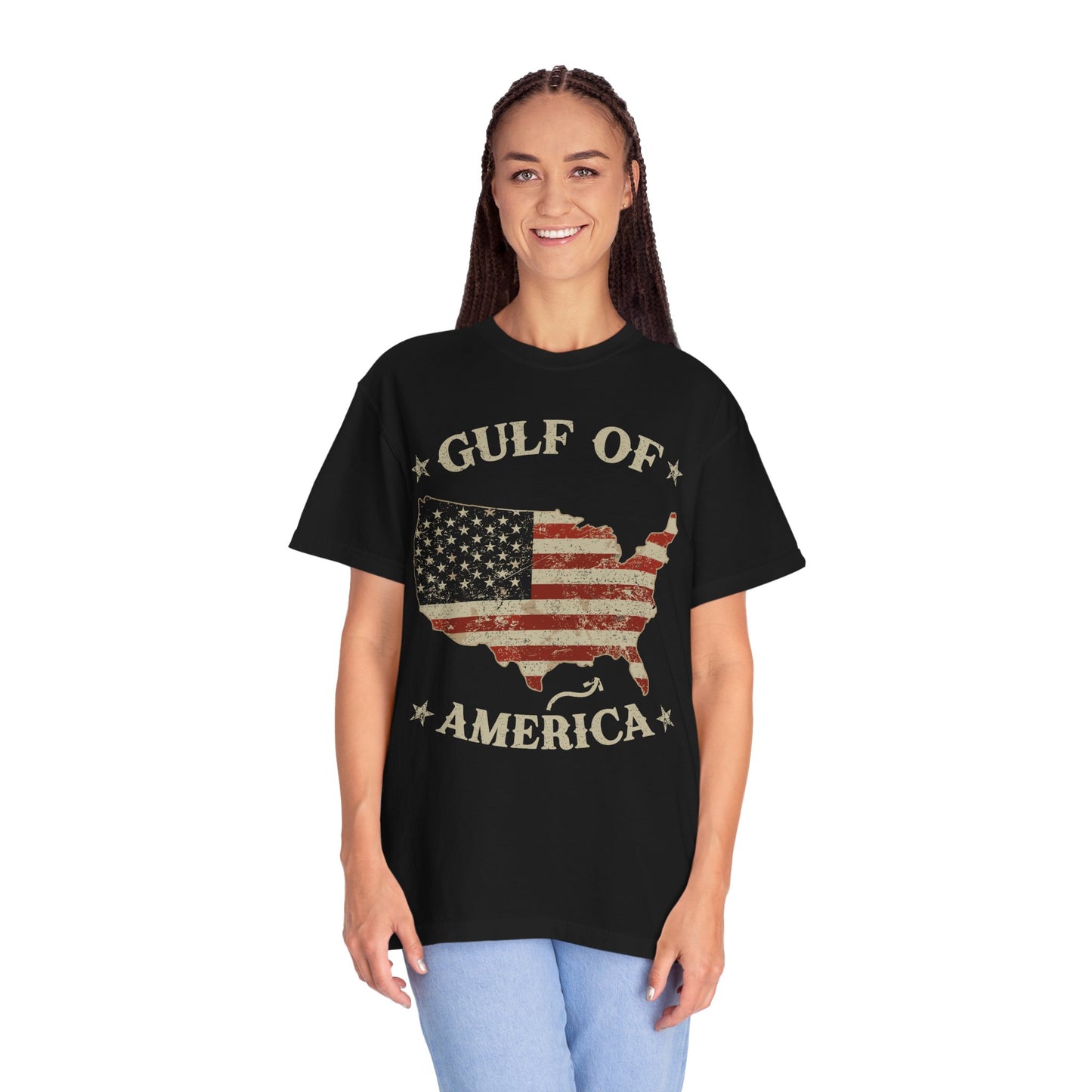 Gulf of America Vintage T-shirt, Unisex Tee, Summer BBQ Shirt, Patriotic Gift, Travel Souvenir, Outdoor Adventure Apparel