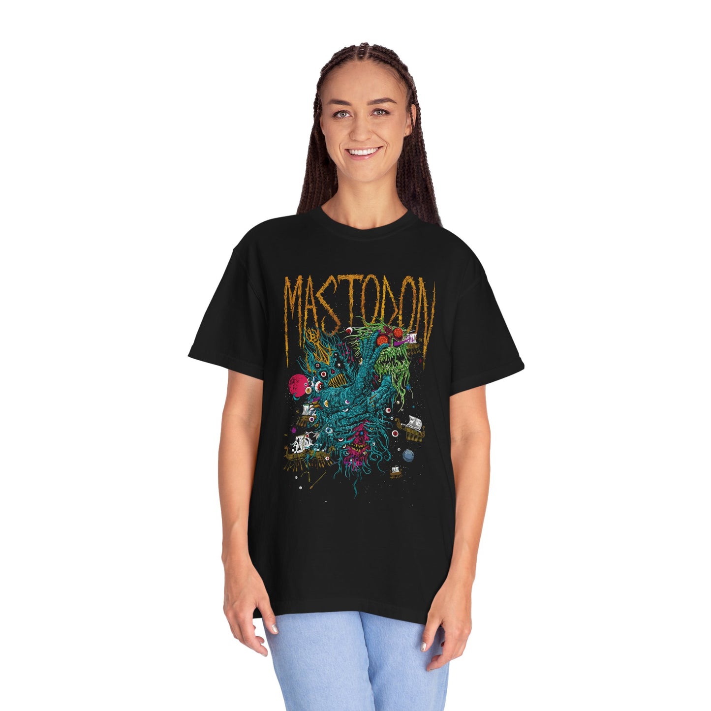 Mastodon Unisex T-Shirt - Vintage Rock Tee, Music Lover Gift, Band Merch, Cool Graphic Tee, Concert Apparel