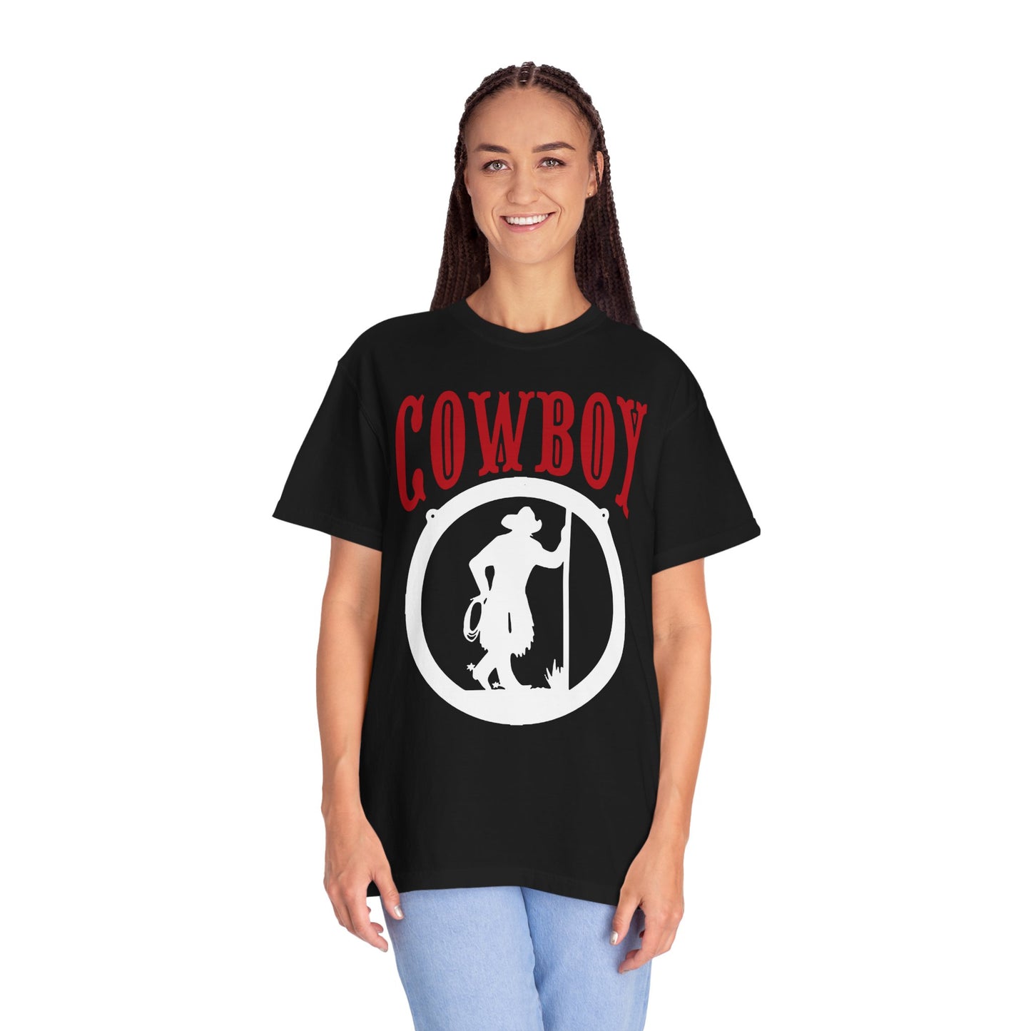 Cowboy Graphic T-Shirt | Unisex Western Wear, Casual Outfit, Gift for Cowpoke Lovers, Rodeo Apparel, Birthday Gift