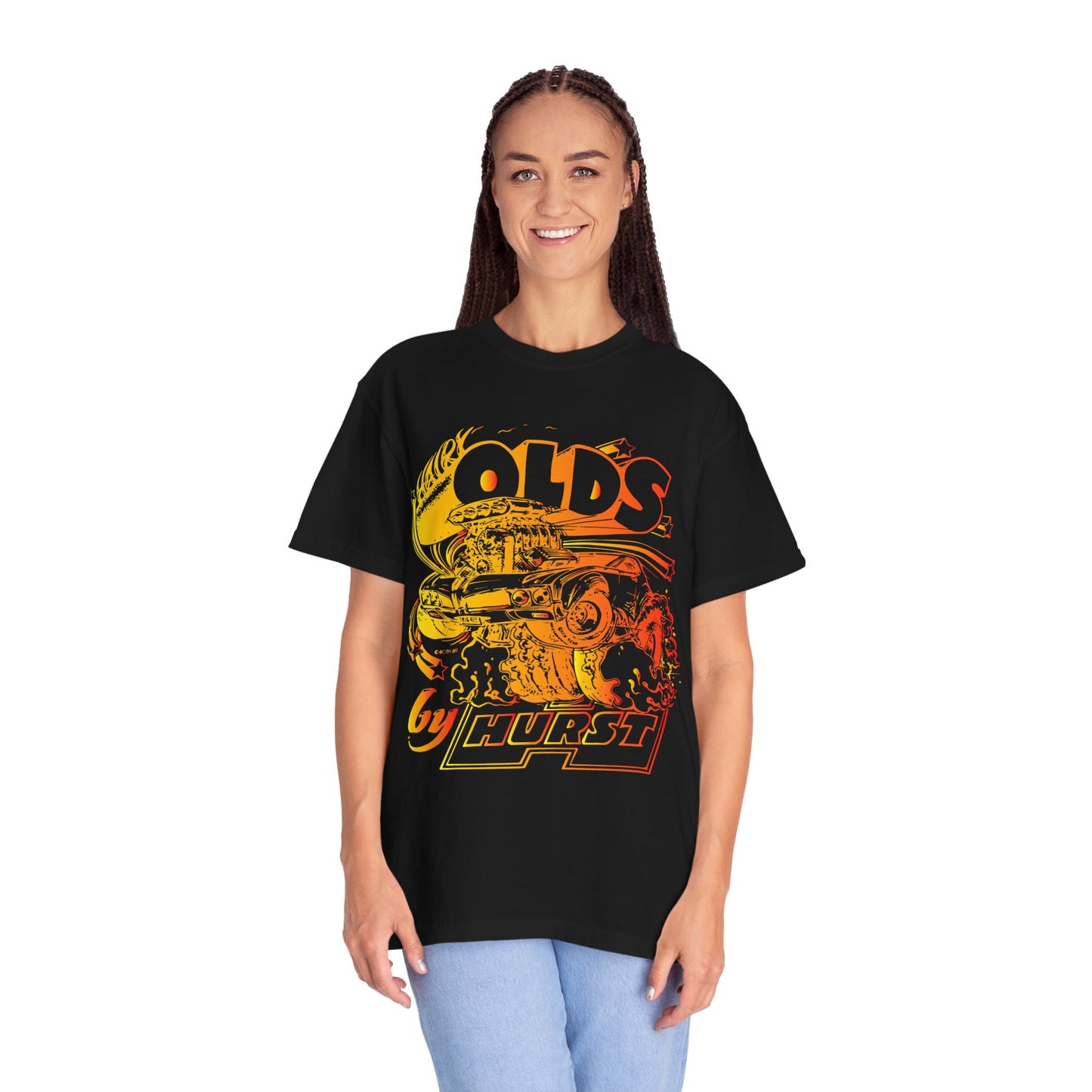 Vintage Car Enthusiast Tee, Unisex Graphic T-Shirt, Retro Oldsmobile Shirt, Classic Car Apparel, Gift for Car Lovers