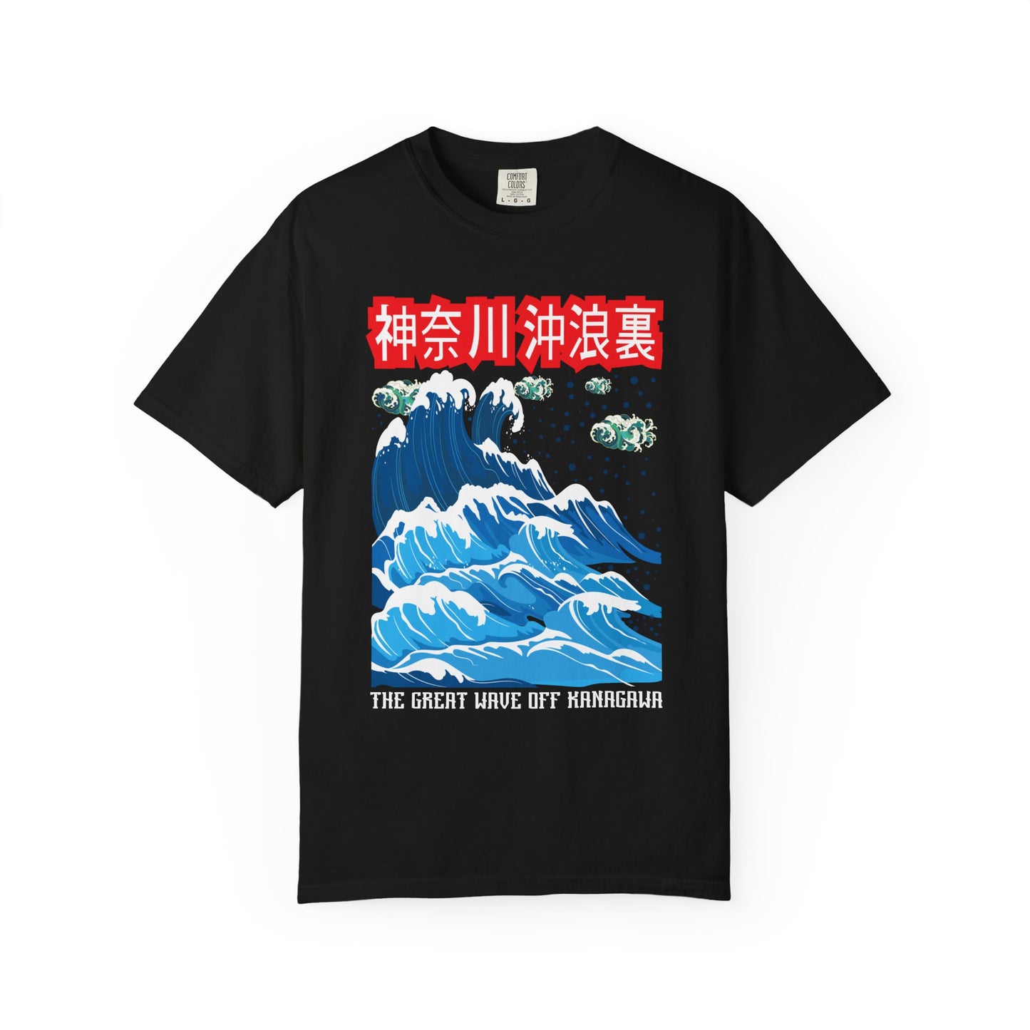 Great Wave T-shirt, Unisex Graphic Tee, Casual Streetwear, Artistic Gift for Ocean Lovers, Summer Vibes, Eco-Friendly Fashion