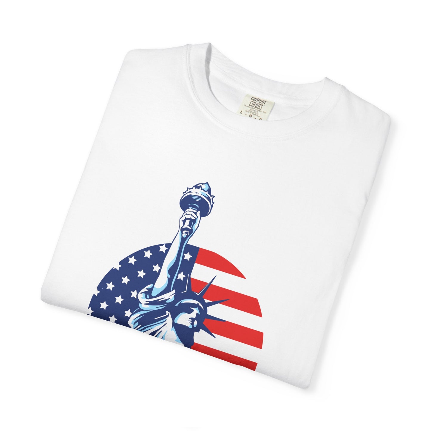 Liberty Graphic Tee | Unisex American Flag Shirt, Independence Day Gift, Patriotic Apparel, Summer T-Shirt