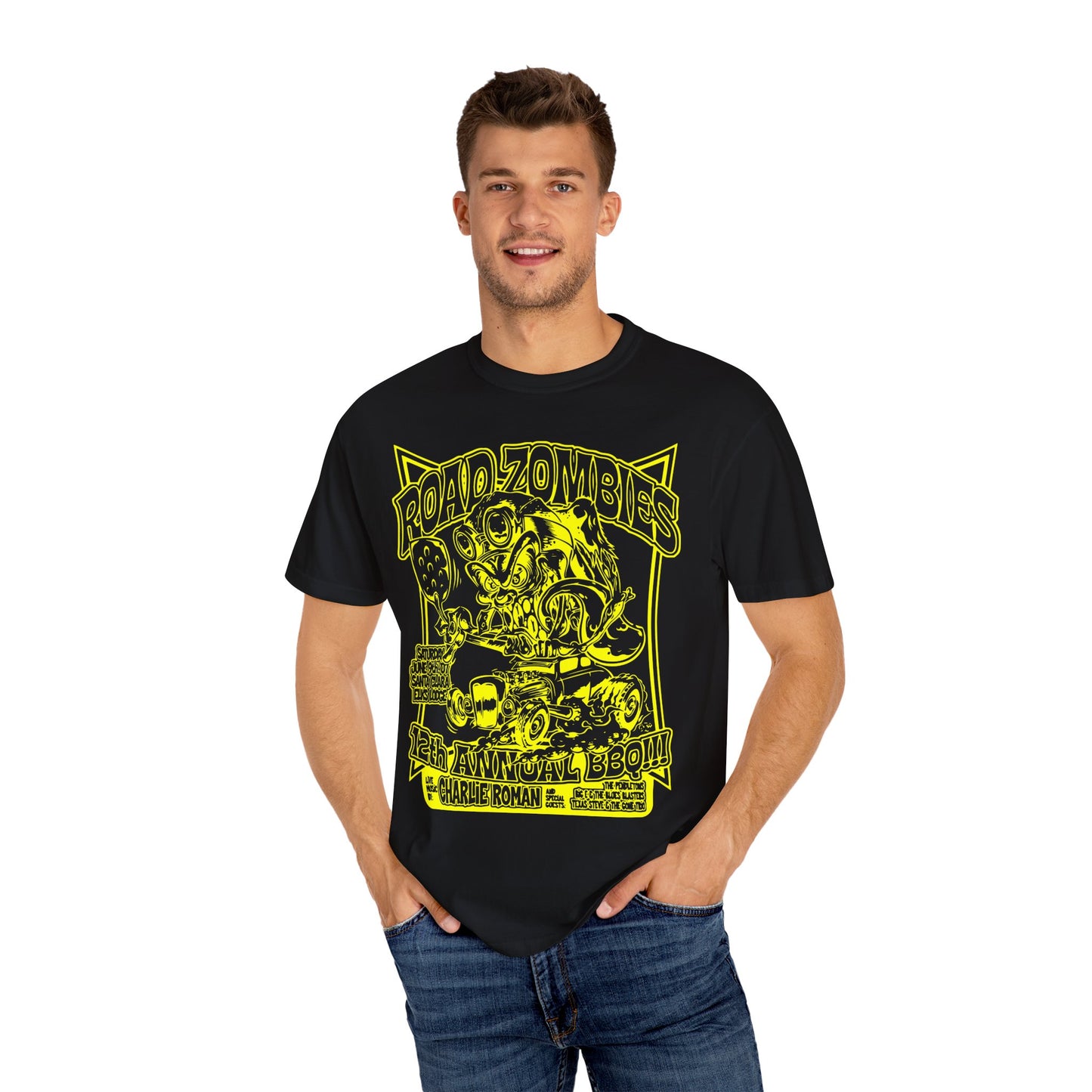 Vibrant Graphic Tee for Fun Lovers, Stylish Unisex T-Shirt, Casual Streetwear, Music Festival Shirt, Unique Gift Idea