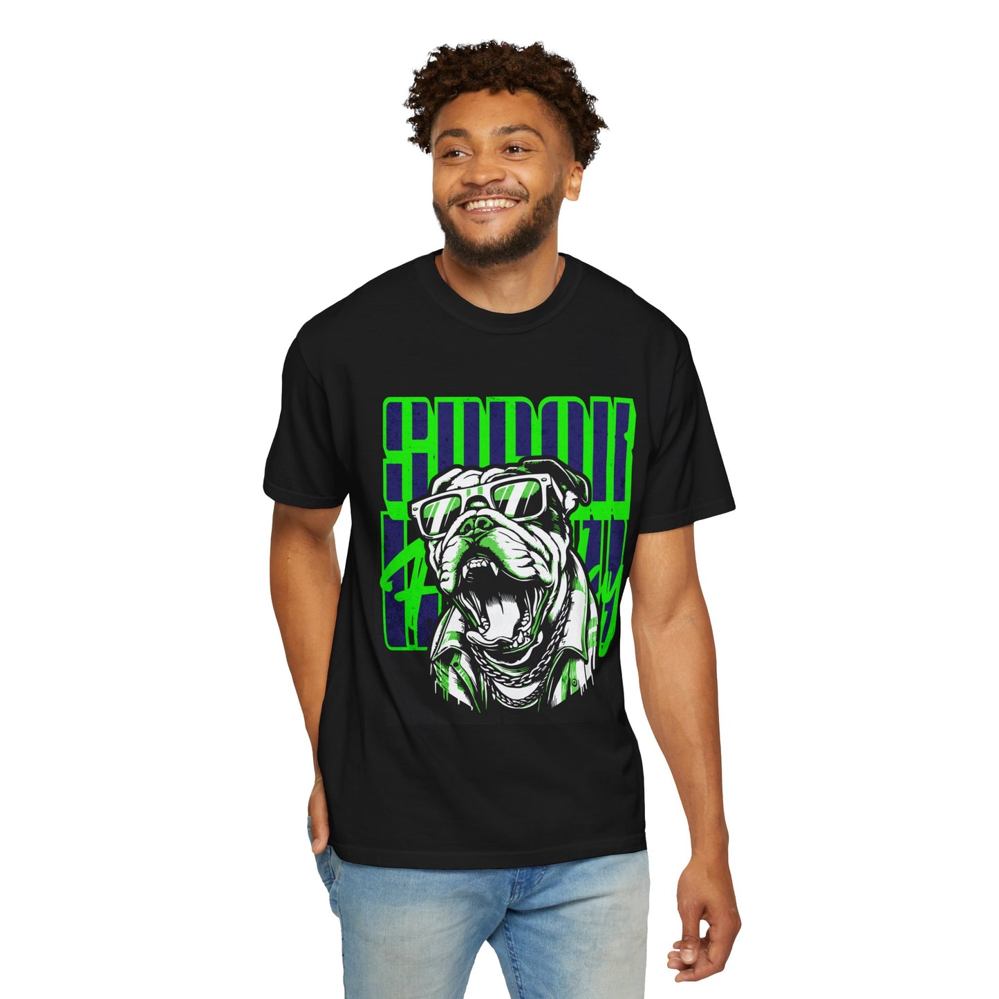 Cool Dog Graphic T-shirt, Unisex Tees, Dog Lover Gift, Casual Wear, Pet Owner Apparel, Unique Dog Shirt