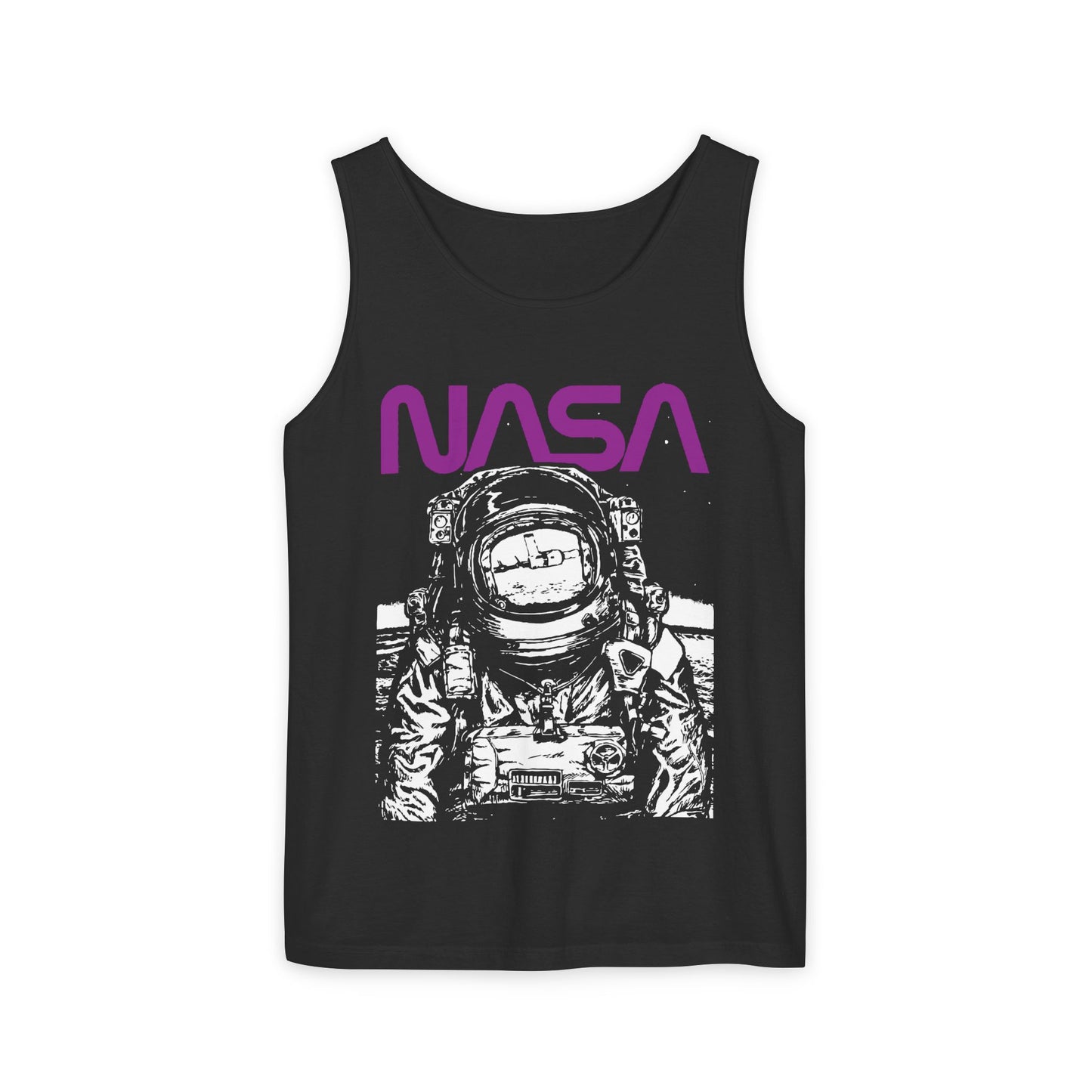 NASA Astronaut Tank Top, Vintage Space Shirt, Gift for Space Lovers, Unisex Summer Wear, Cool Graphic Tee