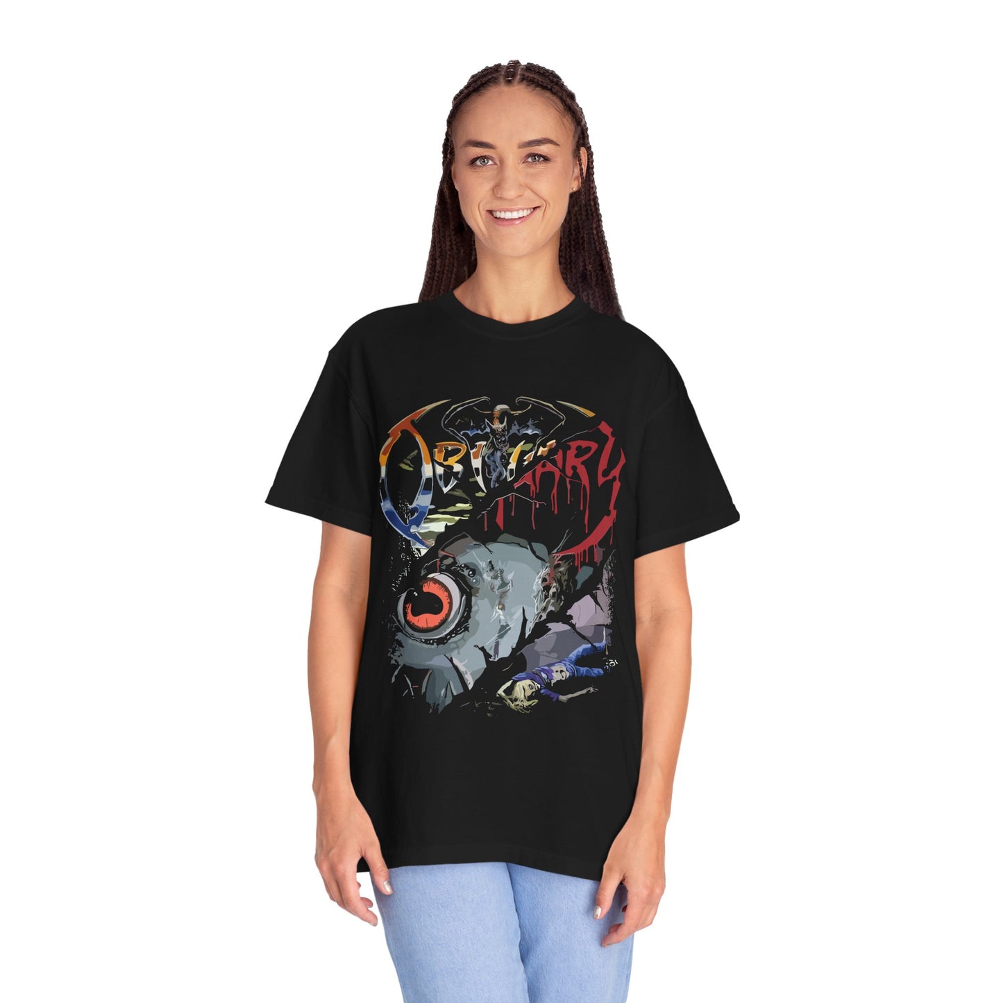 Ordinary Vibes Unisex Garment-Dyed T-shirt, Streetwear Tee, Graphic Shirt, Casual Outfit, Gift for Friends, Unique Style