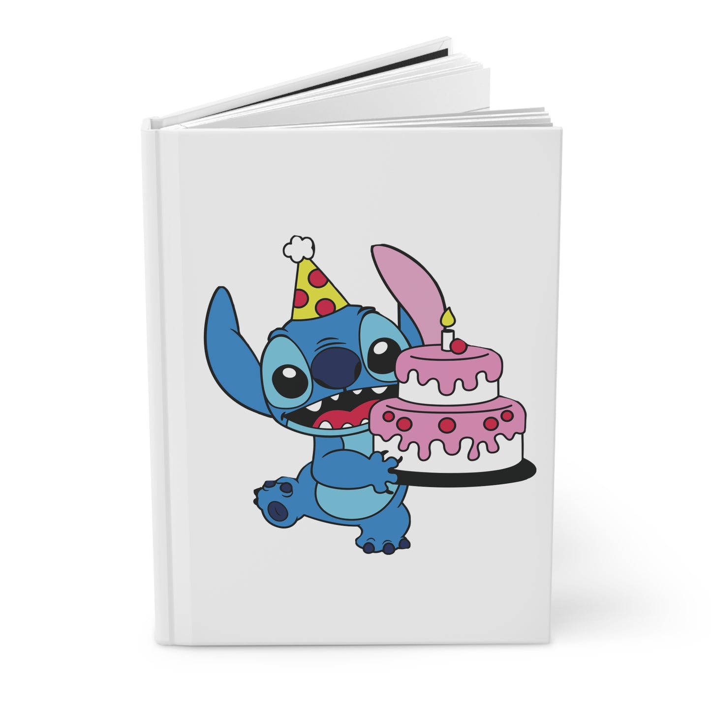 Cute Stitch Party Hardcover Journal - Fun Birthday Gift, Personal Diary, Note-taking, Kids' Journal, Planner