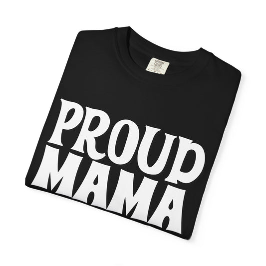 Proud Mama of Two T-Shirt, Unisex Tee for Dog Lovers, Perfect Gift for Pet Moms, Casual Everyday Wear, Family Reunion