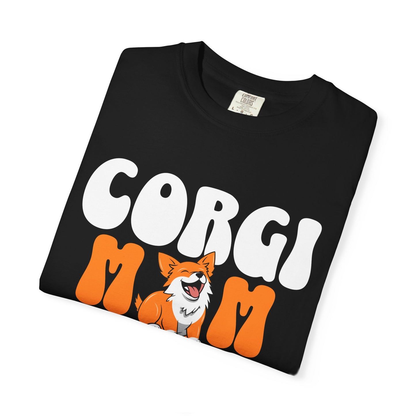 Corgi Mom T-Shirt, Dog Lover Gift, Pet Parent Apparel, Cute Corgi Tee, Unisex Dog T-shirt