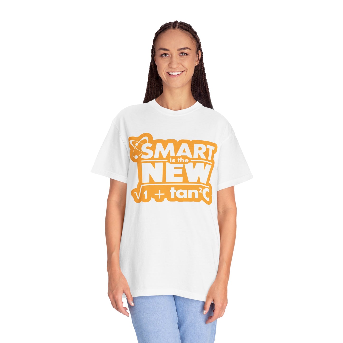 Smart is the New T-Shirt | Unisex Garment-Dyed Tee, Casual Wear, Gift for Students, Nerdy Fashion, Trendy Apparel