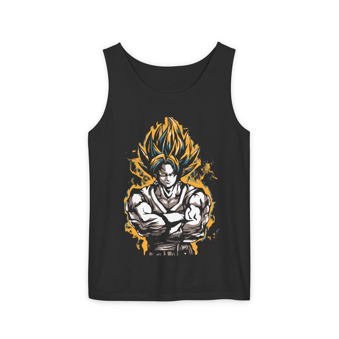 Unisex Dragon Ball Z Tank Top, Anime Apparel, Summer Top, Gift for Fans, Gym Wear, Beach Outfit, Festival Clothing