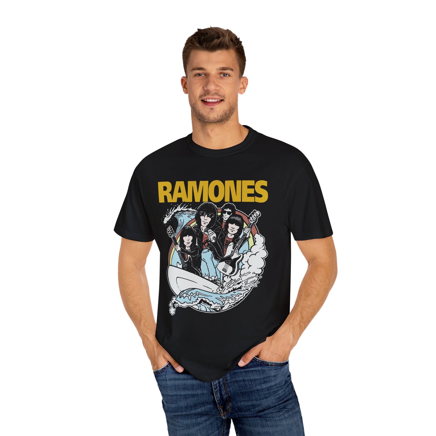 Vintage Ramones T-Shirt, Unisex Music Tee, Retro Rock Apparel, Festival Wear, Gift for Music Lovers