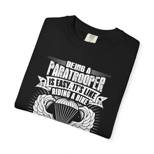Unisex Paratrooper T-Shirt, Military Humor Tee, Gift for Veterans, Casual Wear, Outdoor Adventure Shirt, Birthday Present