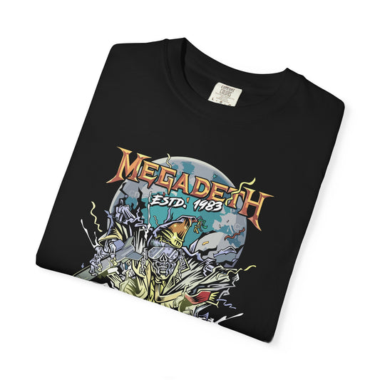 Megadeth Inspired Unisex T-Shirt, Band Merchandise, Music Lover Gift, Casual Wear, Concert Outfit, Halloween Costume
