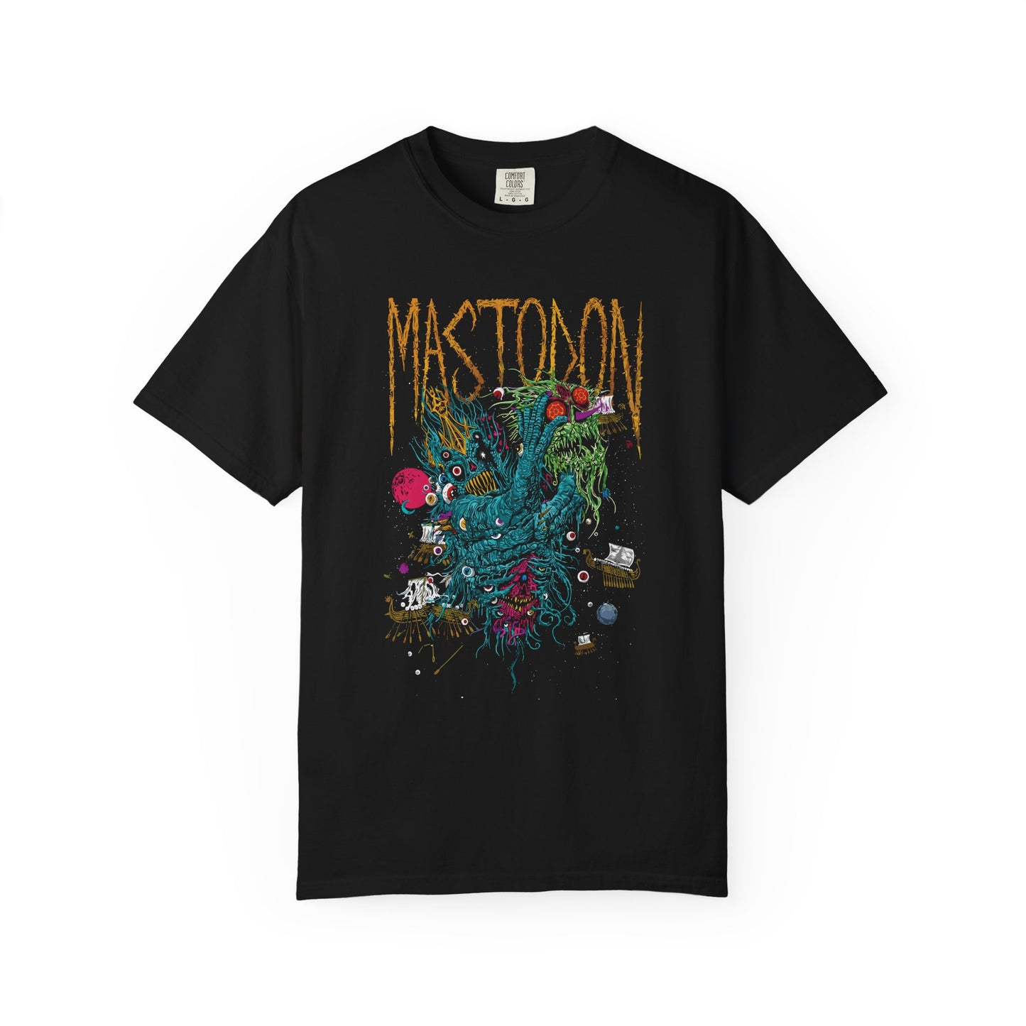 Mastodon Unisex T-Shirt - Vintage Rock Tee, Music Lover Gift, Band Merch, Cool Graphic Tee, Concert Apparel
