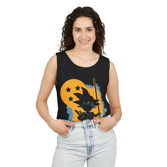 Unisex Dragon Ball Tank Top, Anime Apparel for Fans, Summer Casual Wear, Gift for Nerds, Beach & Gym Top, Geek Fashion