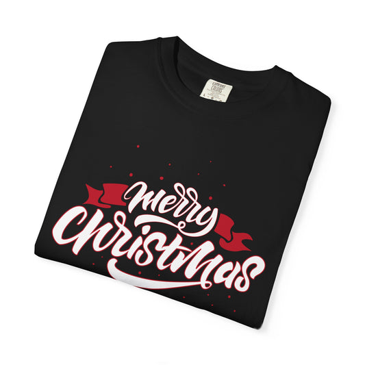 Merry Christmas Unisex T-Shirt, Holiday Shirt, Gift for Him/Her, Festive Apparel, Christmas Party Tee, Cozy Winter Wear