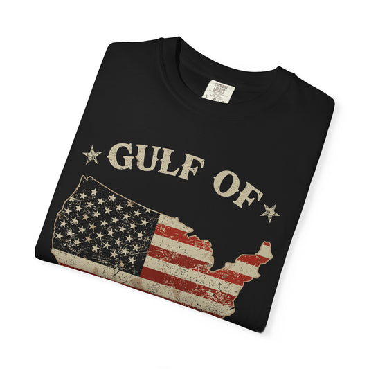 Gulf of America Vintage T-shirt, Unisex Tee, Summer BBQ Shirt, Patriotic Gift, Travel Souvenir, Outdoor Adventure Apparel