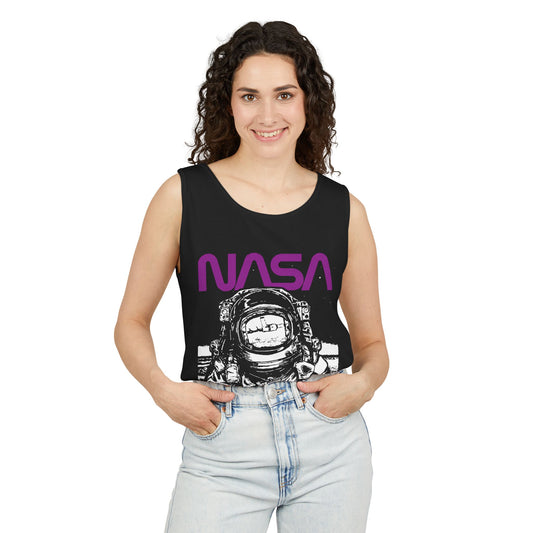 NASA Astronaut Tank Top, Vintage Space Shirt, Gift for Space Lovers, Unisex Summer Wear, Cool Graphic Tee