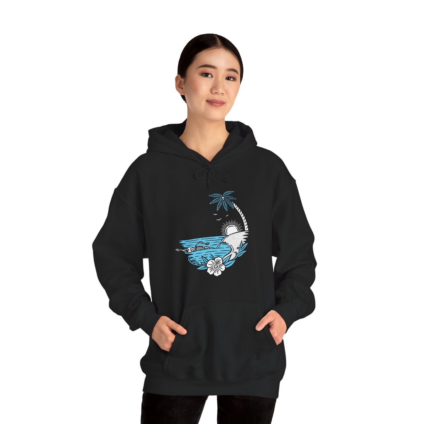 Tropical Sunset Hoodie - Cozy Beach Sweatshirt, Sun and Palm Tree Design, Ideal for Summer, Unisex Gift, Vacation Apparel, Relaxing [...]