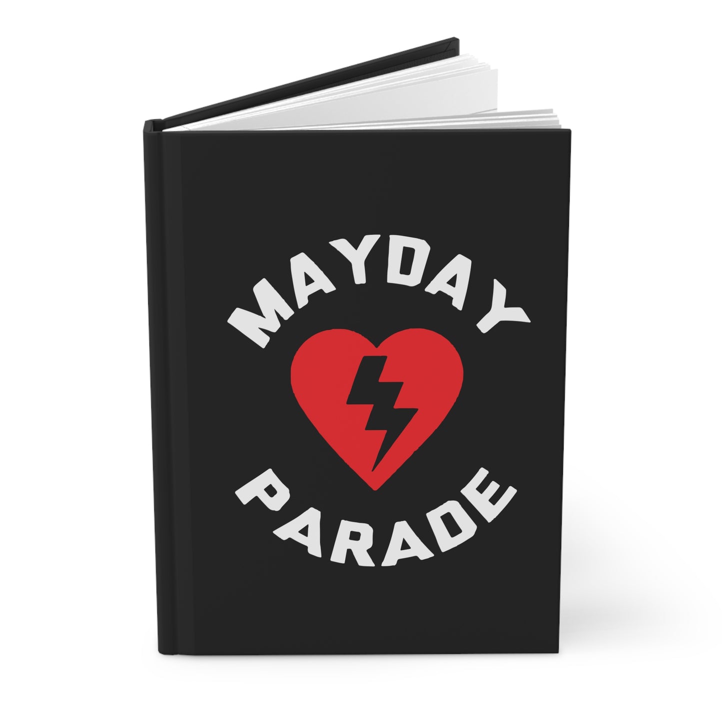 Mayday Parade Hardcover Journal - Creative Writing, Personalized Gift, Music Journal, Band Merchandise, Note-taking