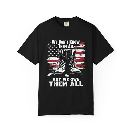 Patriotic Graphic T-Shirt, American Flag Tee, Veterans Day Shirt, Casual Comfy Top, Gift for Military Families