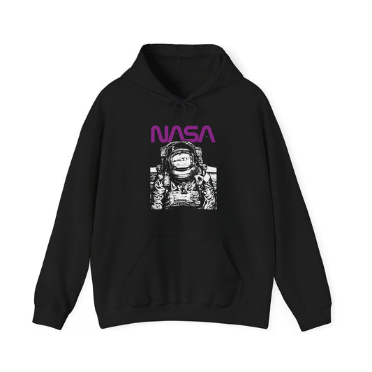 NASA Astronaut Hoodie, Unisex Space Sweatshirt, Cozy Gift for Space Lovers, Cool Casual Wear, Astronomy Enthusiast Apparel
