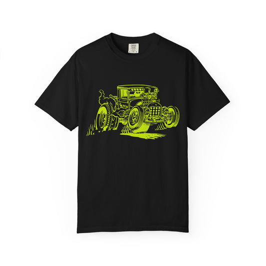 Vintage Hot Rod Graphic Tee, Unisex T-Shirt for Car Lovers, Retro Car Enthusiast Shirt, Gift for Motorheads, Perfect for Casual Outings