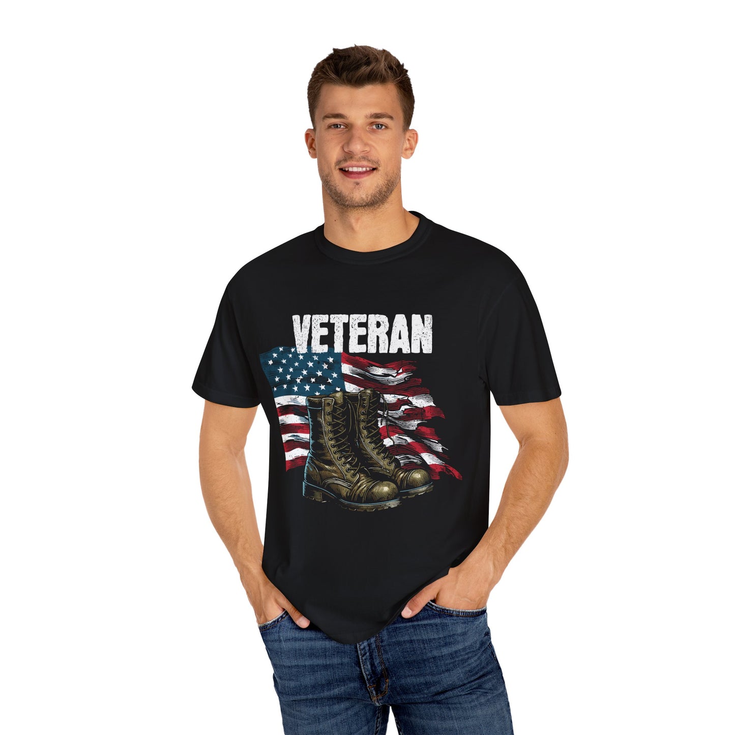 Veteran Tribute T-Shirt | Unisex Garment-Dyed Tee for Heroes | Perfect for Memorial Day, Veterans Day, Patriotic Events, Gift for [...]