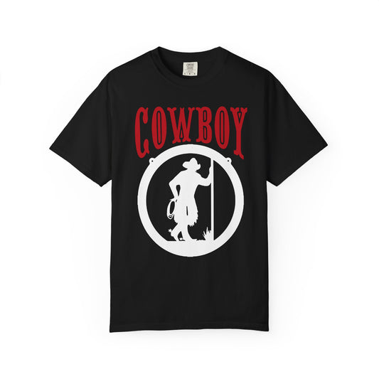 Cowboy Graphic T-Shirt | Unisex Western Wear, Casual Outfit, Gift for Cowpoke Lovers, Rodeo Apparel, Birthday Gift