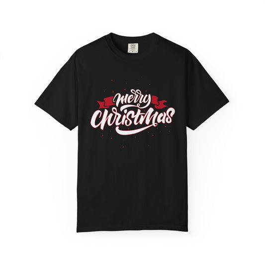 Merry Christmas Unisex T-Shirt, Holiday Shirt, Gift for Him/Her, Festive Apparel, Christmas Party Tee, Cozy Winter Wear