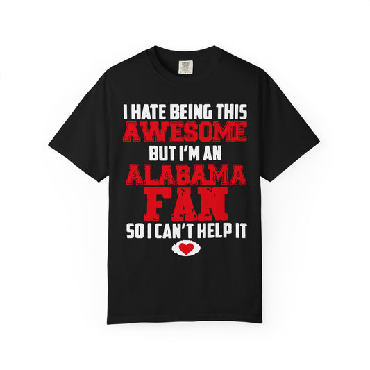 Alabama Fan T-Shirt, Unisex Sports Tee, Gift for College Sports Fans, Casual Wear, Game Day Apparel