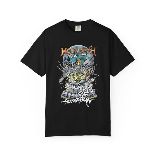 Megadeth Inspired Unisex T-Shirt, Band Merchandise, Music Lover Gift, Casual Wear, Concert Outfit, Halloween Costume