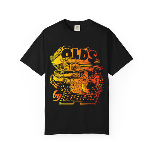 Vintage Car Enthusiast Tee, Unisex Graphic T-Shirt, Retro Oldsmobile Shirt, Classic Car Apparel, Gift for Car Lovers